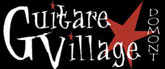 Logo guitare Village
