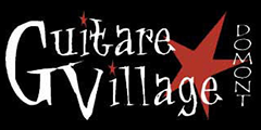 Logo guitare Village